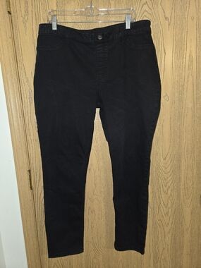 Riders by Lee Black Button-Front Jeggings